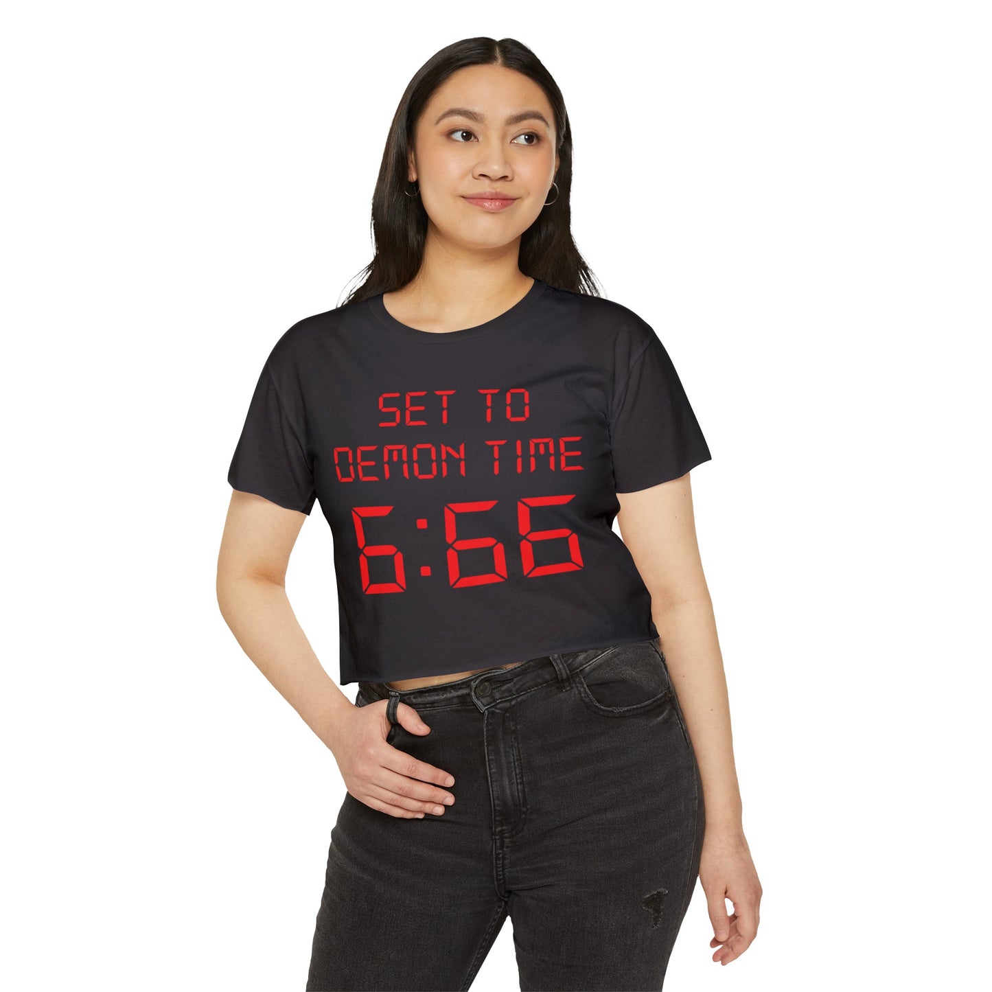 Demon Time - Festival Crop Top