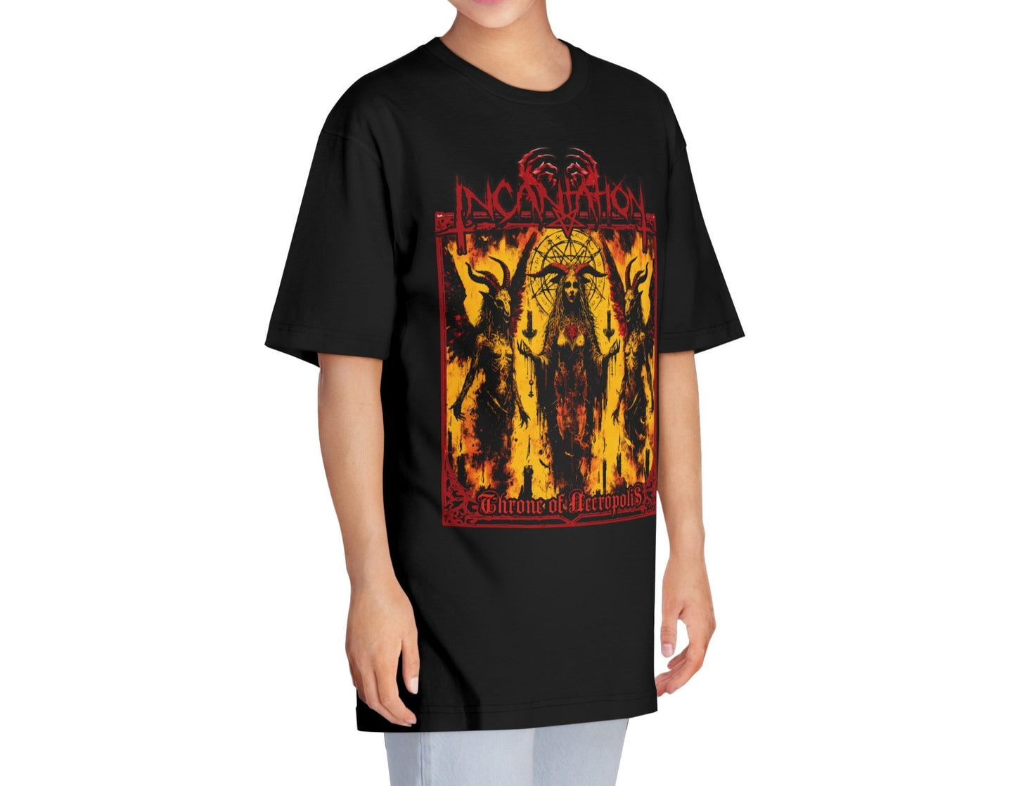 Incantation - Boxy Crewneck Tee
