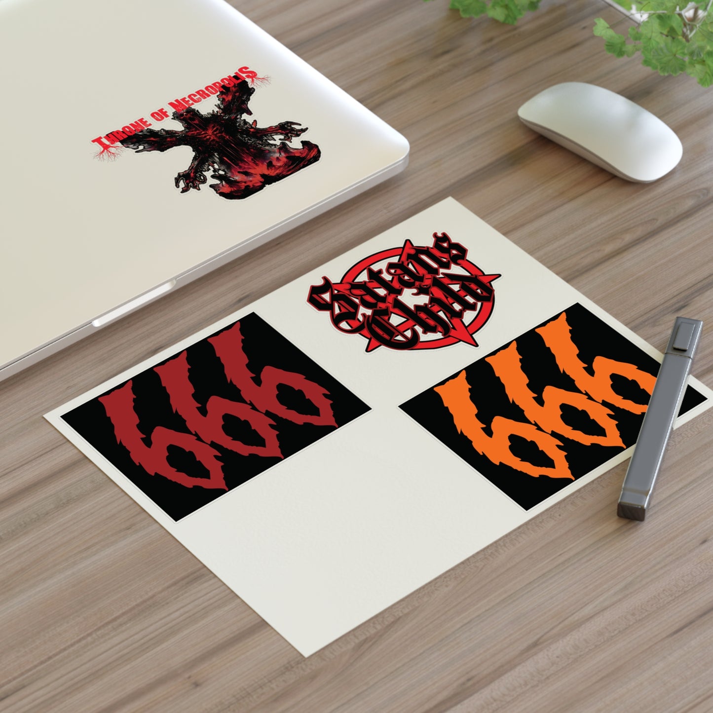 Throne of Necropolis - Sticker Sheet #2