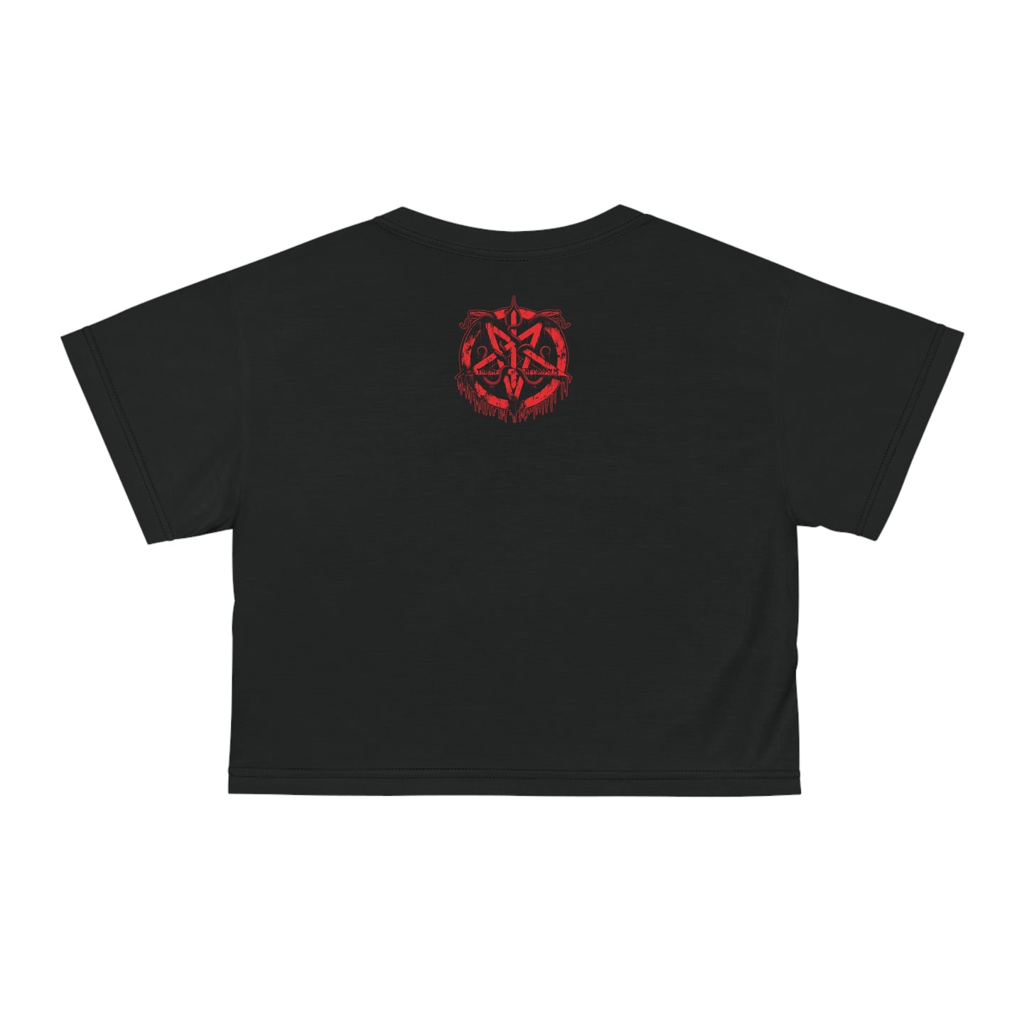 Satans Child (Red) - Crop Tee