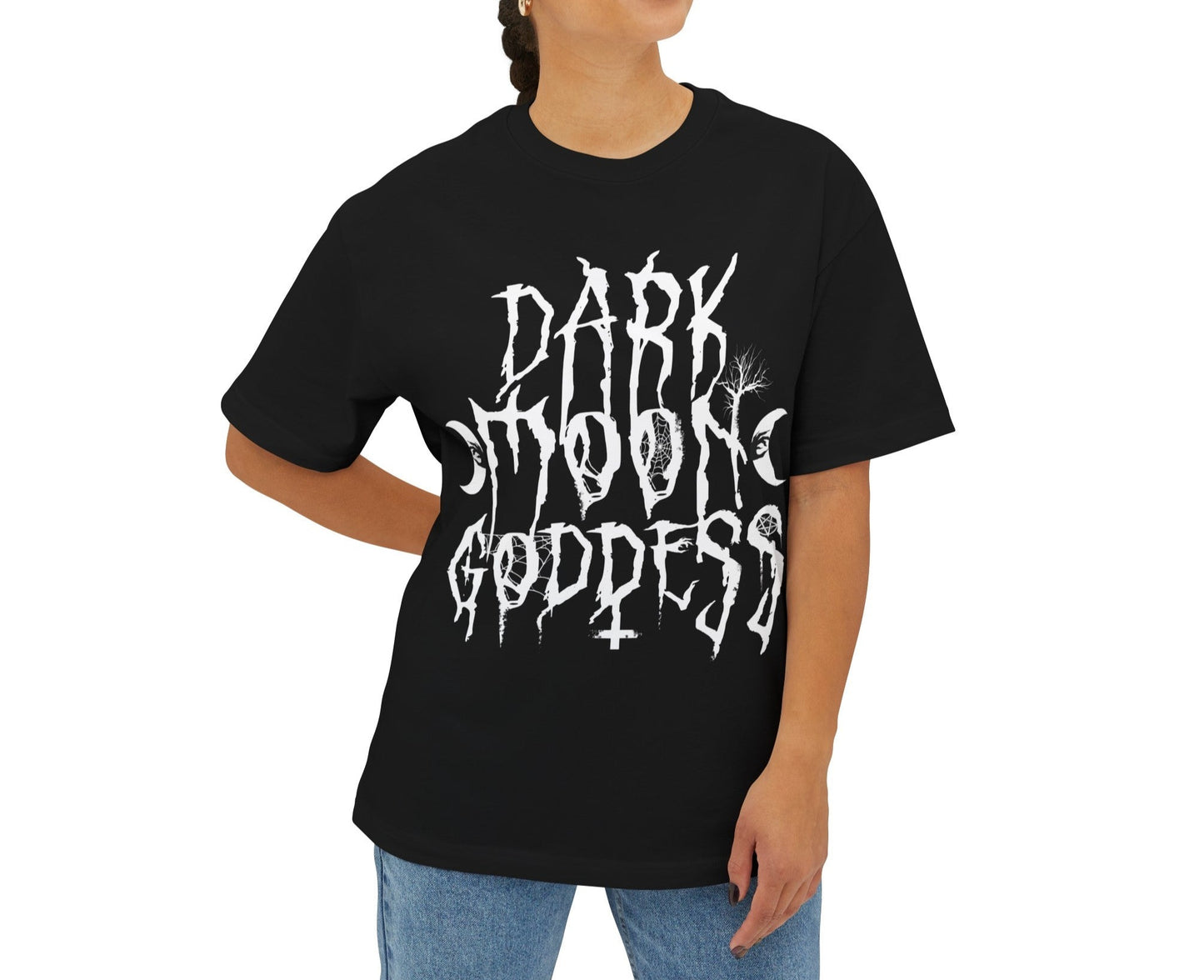 Dark Moon Goddess - Oversized Boxy Tee