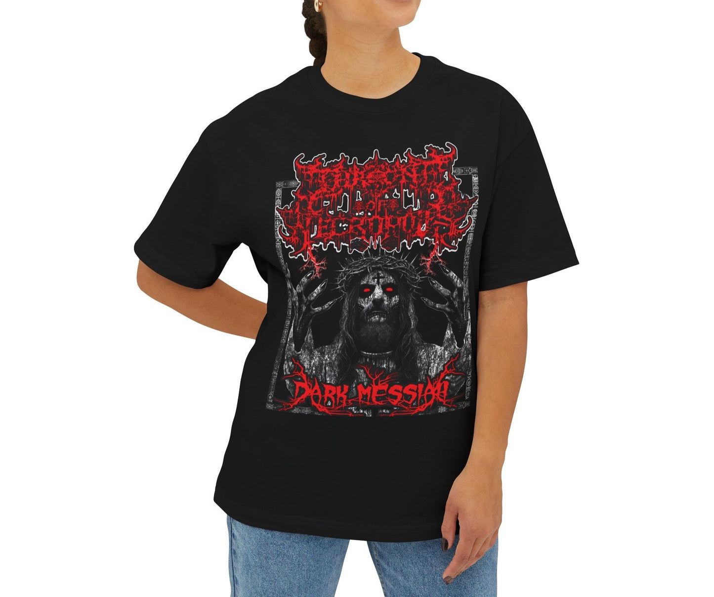 Dark Messiah - Oversized Boxy Tee