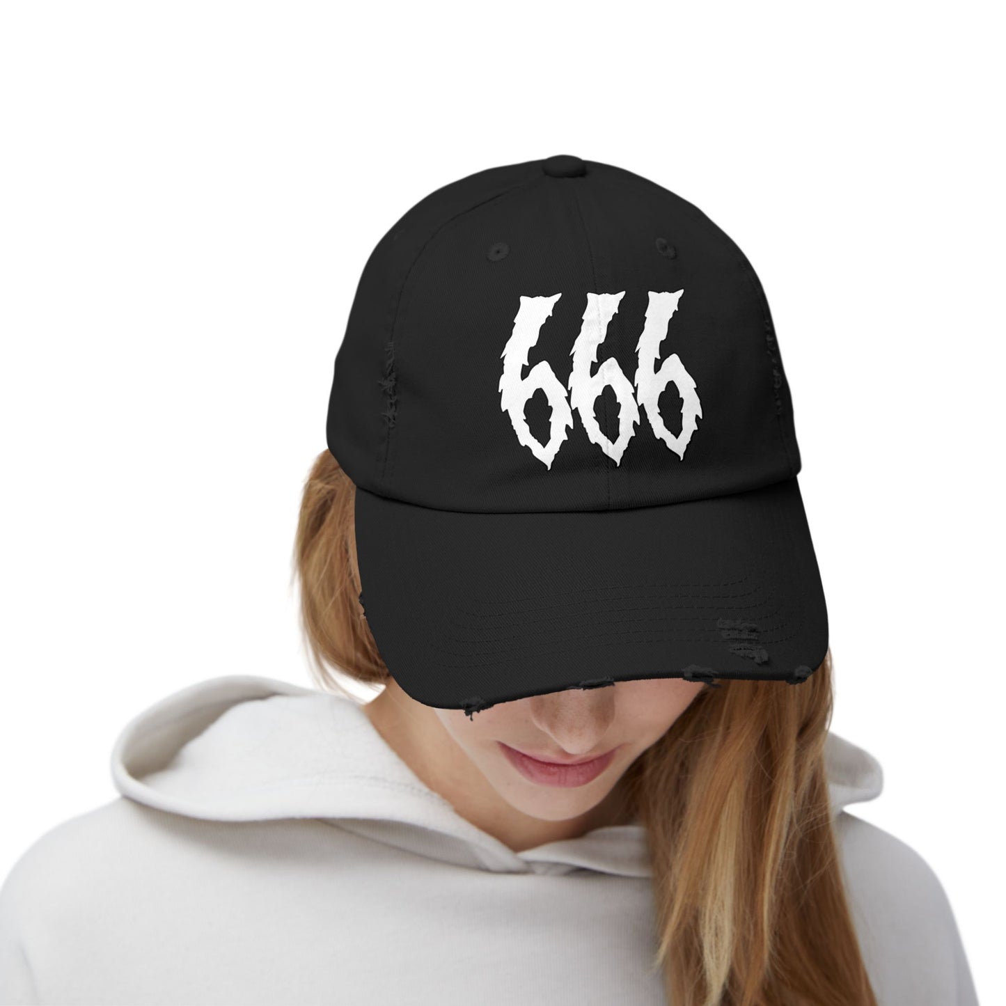 666 - Distressed Dad Hat
