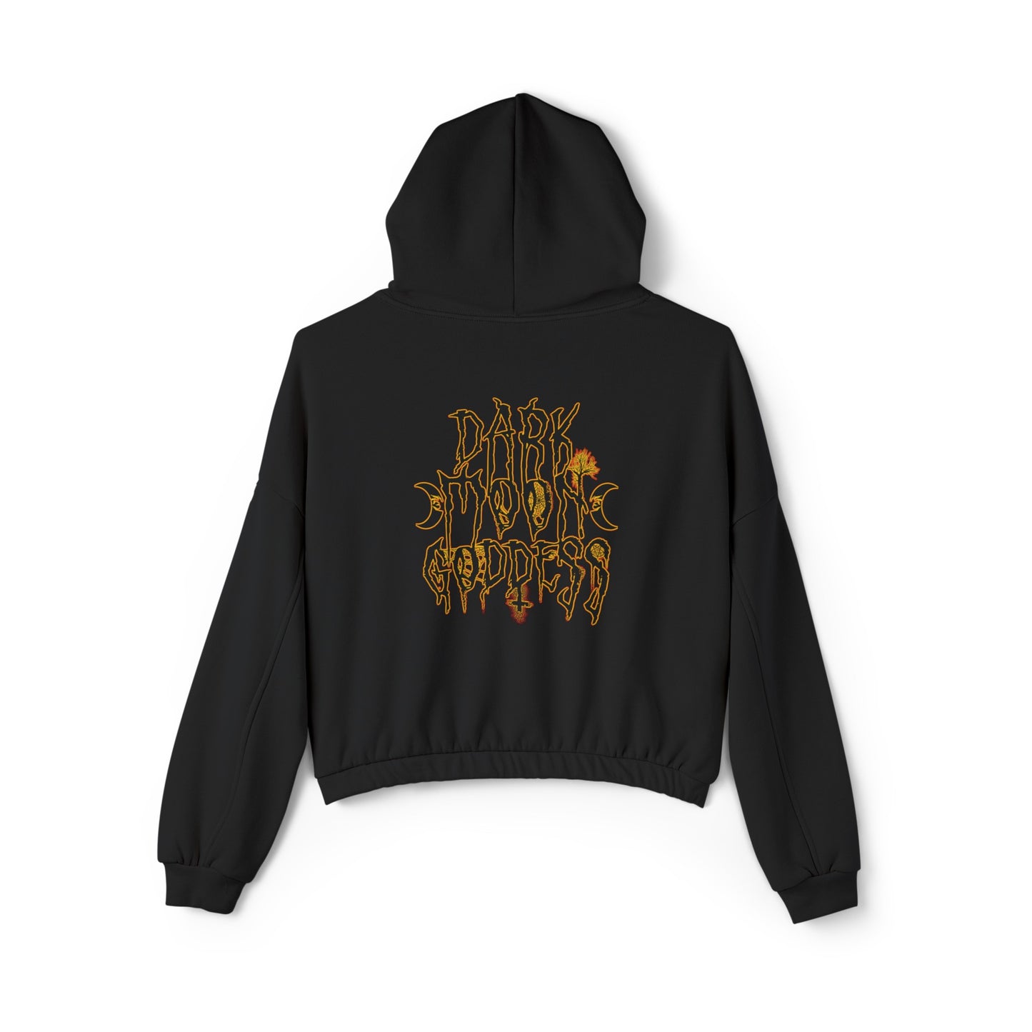 Dark Moon Goddess - Cinched Bottom Hoodie