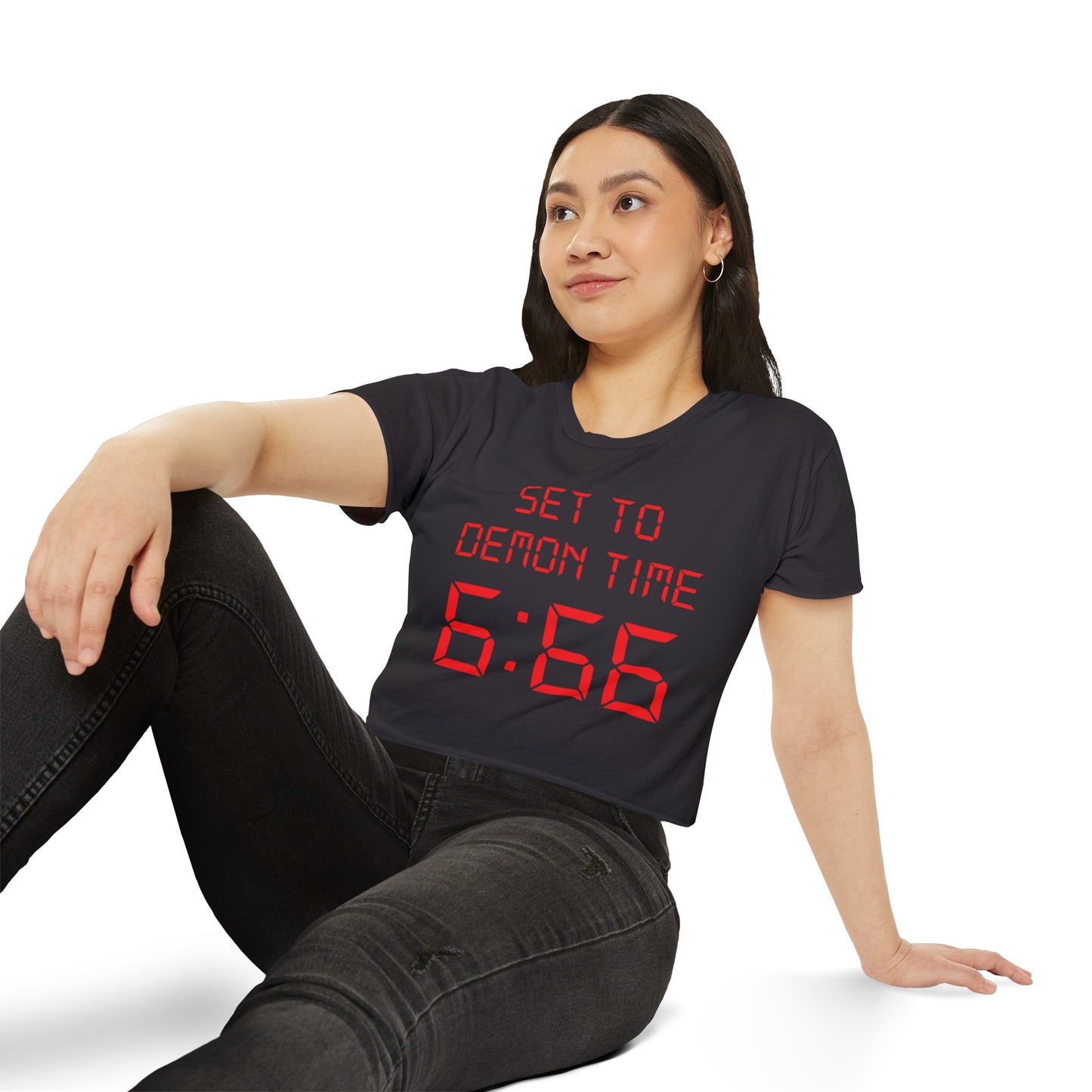 Demon Time - Festival Crop Top