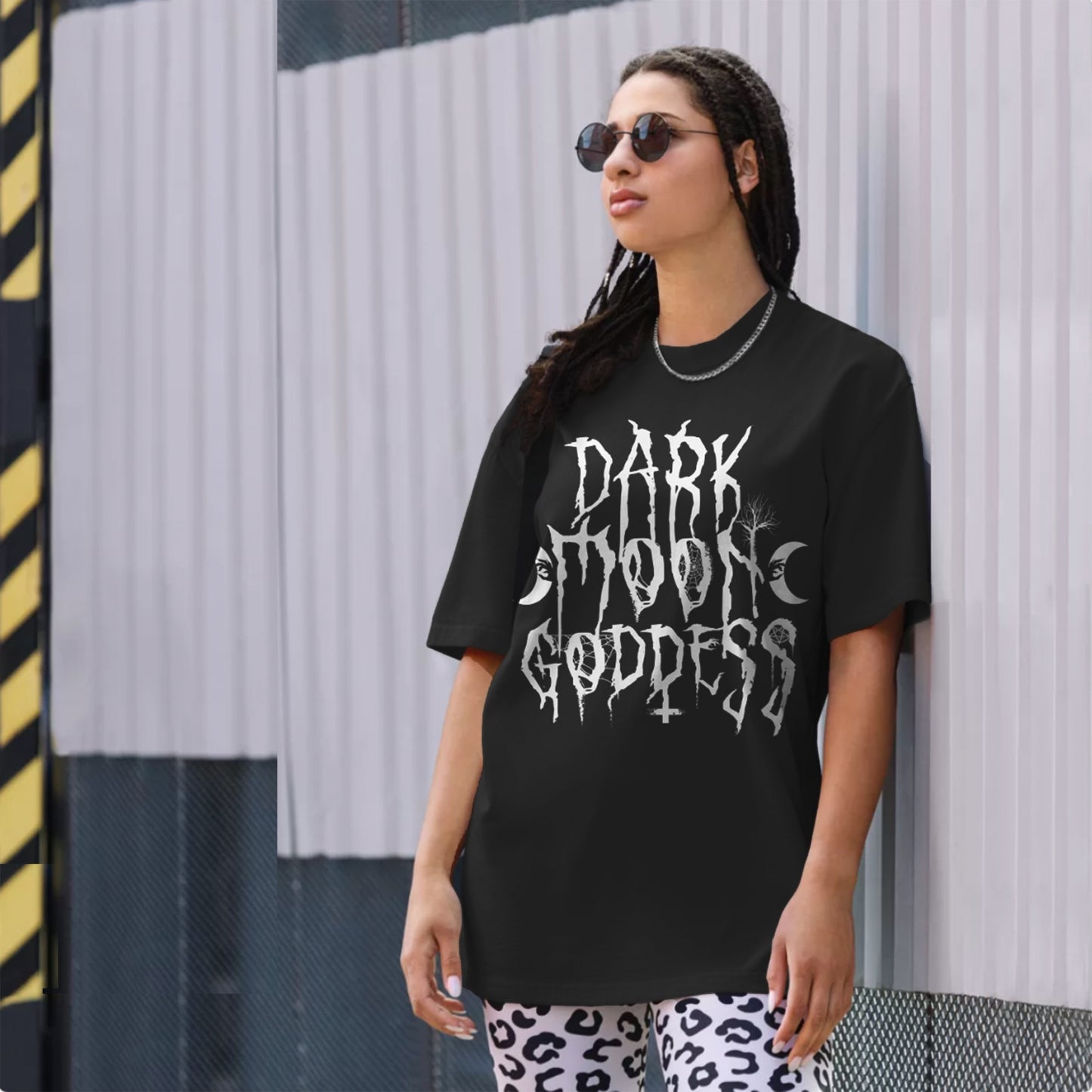 Dark Moon Goddess - Oversized Boxy Tee