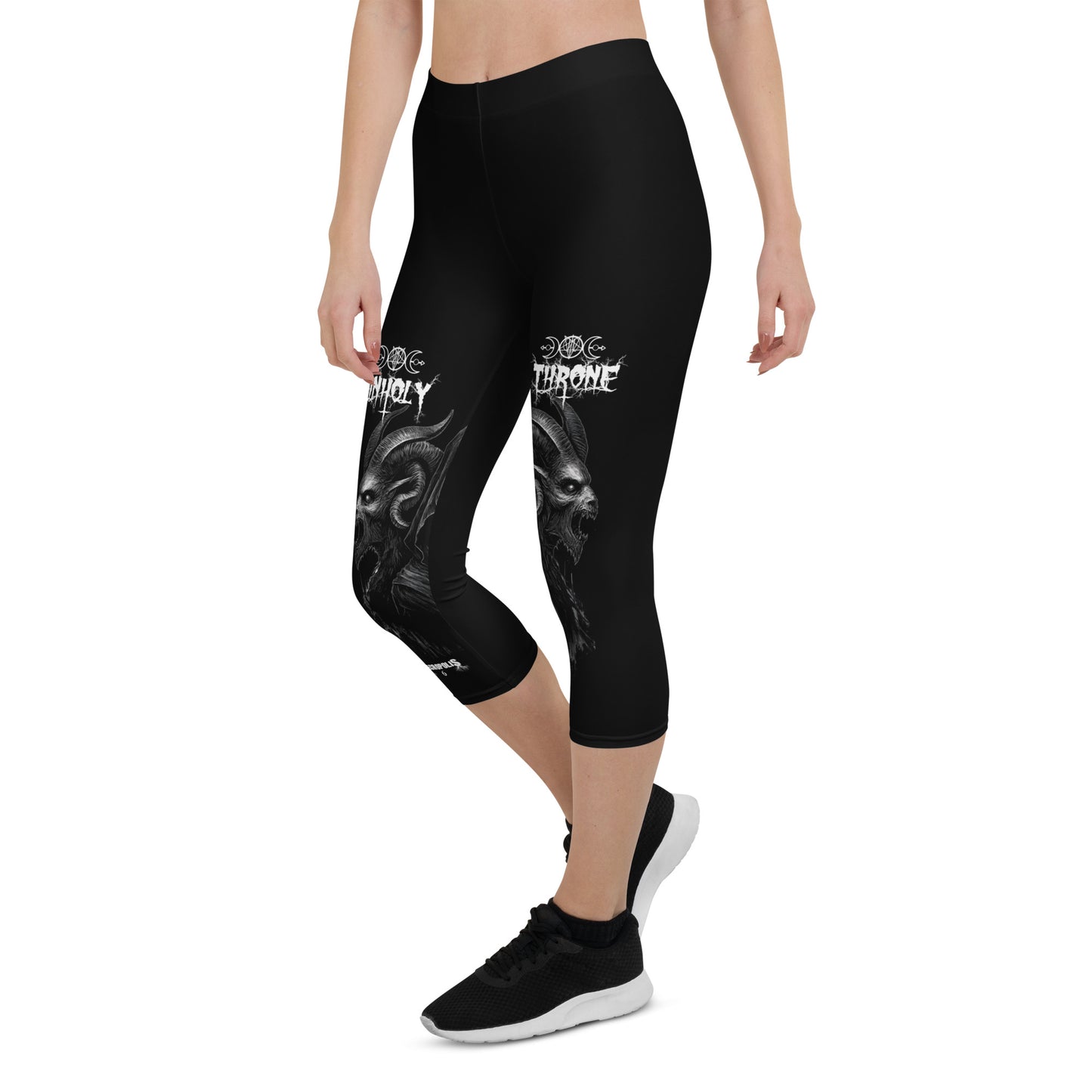 Unholy Throne - Capri Leggings