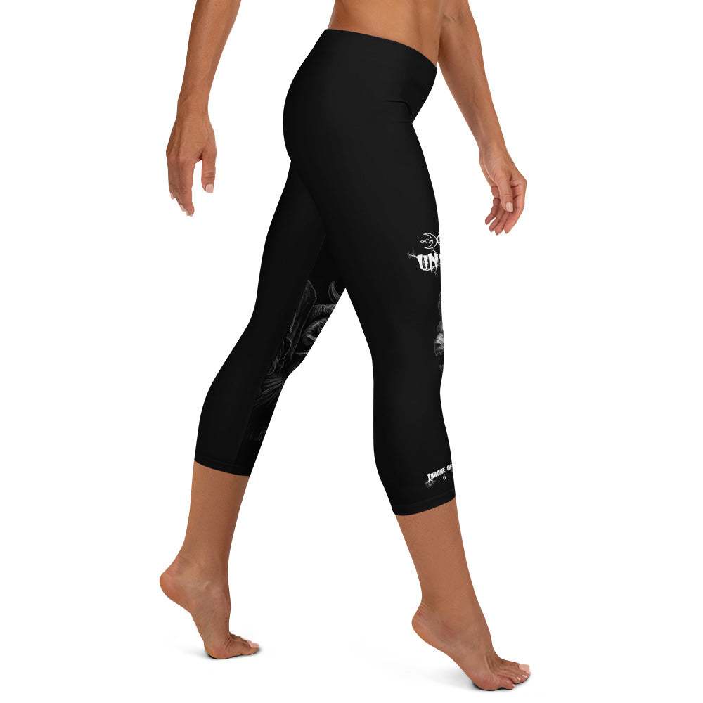 Unholy Throne - Capri Leggings