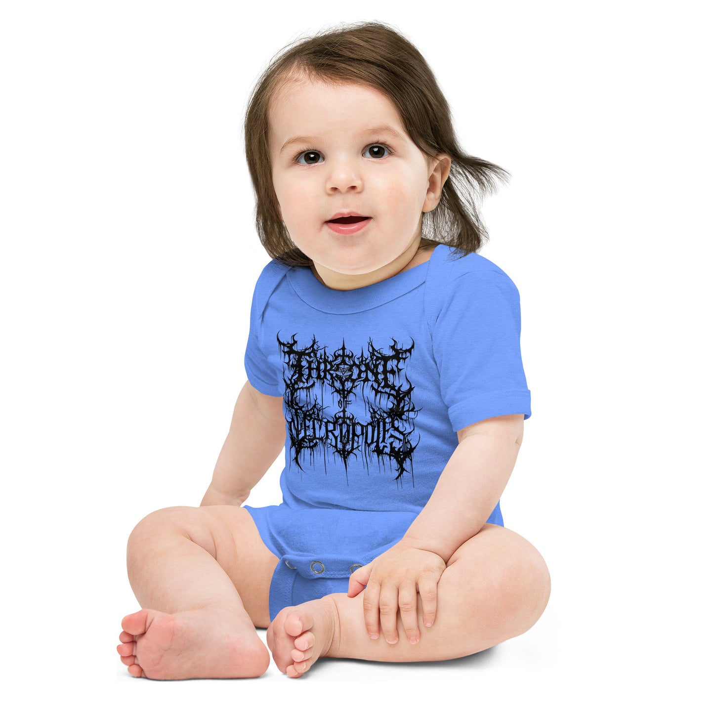 Throne of Necropolis - Baby short sleeve one piece