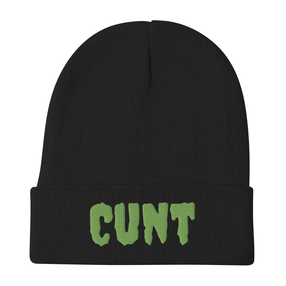 CUNT - Embroidered Beanie