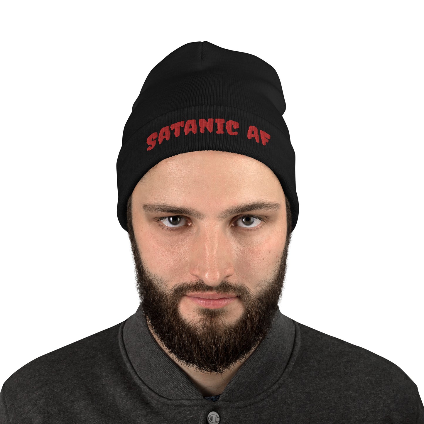 SATANIC AF - Embroidered Beanie