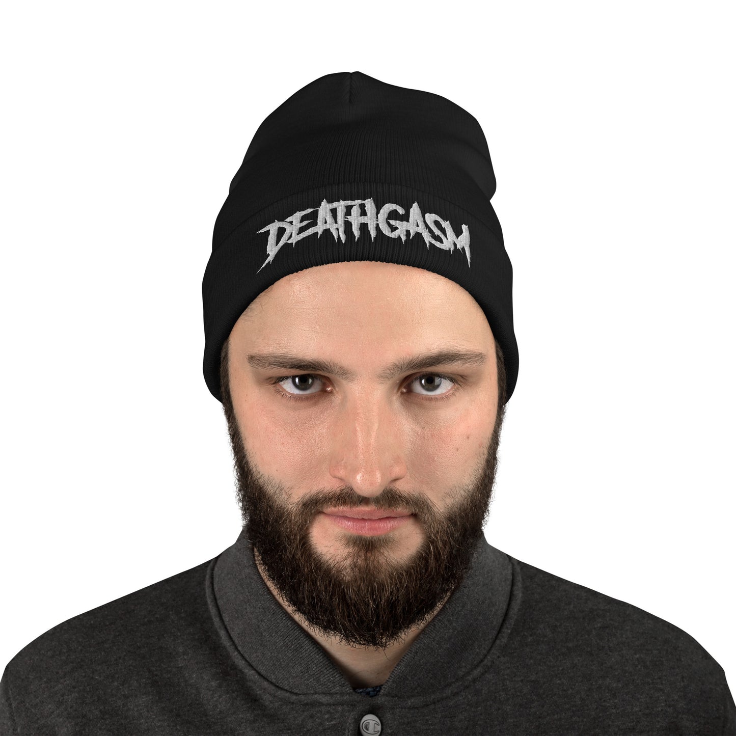 DEATHGASM - Metal Logo Embroidered Beanie