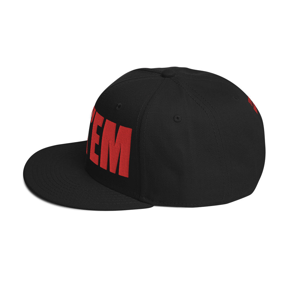 FCK'EM - Embroidered Snapback Hat