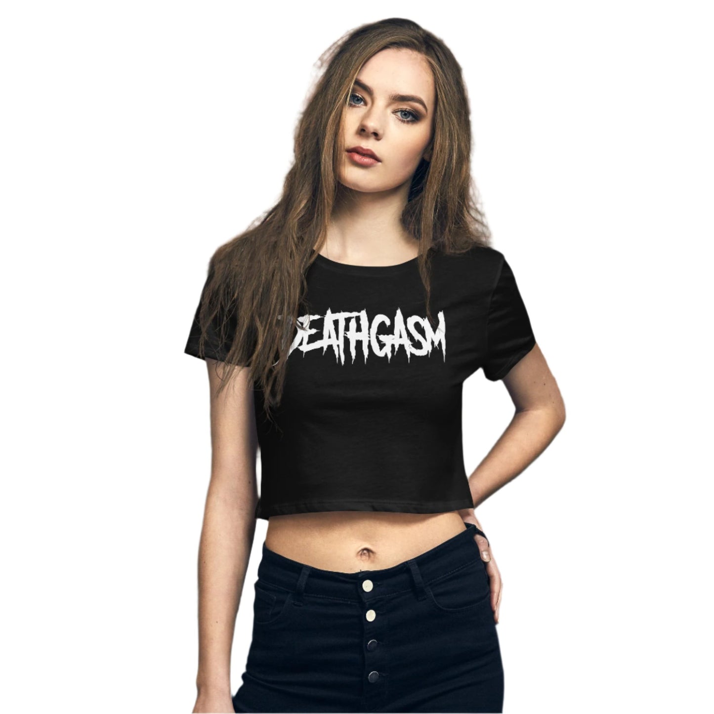 DEATHGASM - Women’s Slim Fit Crop Tee