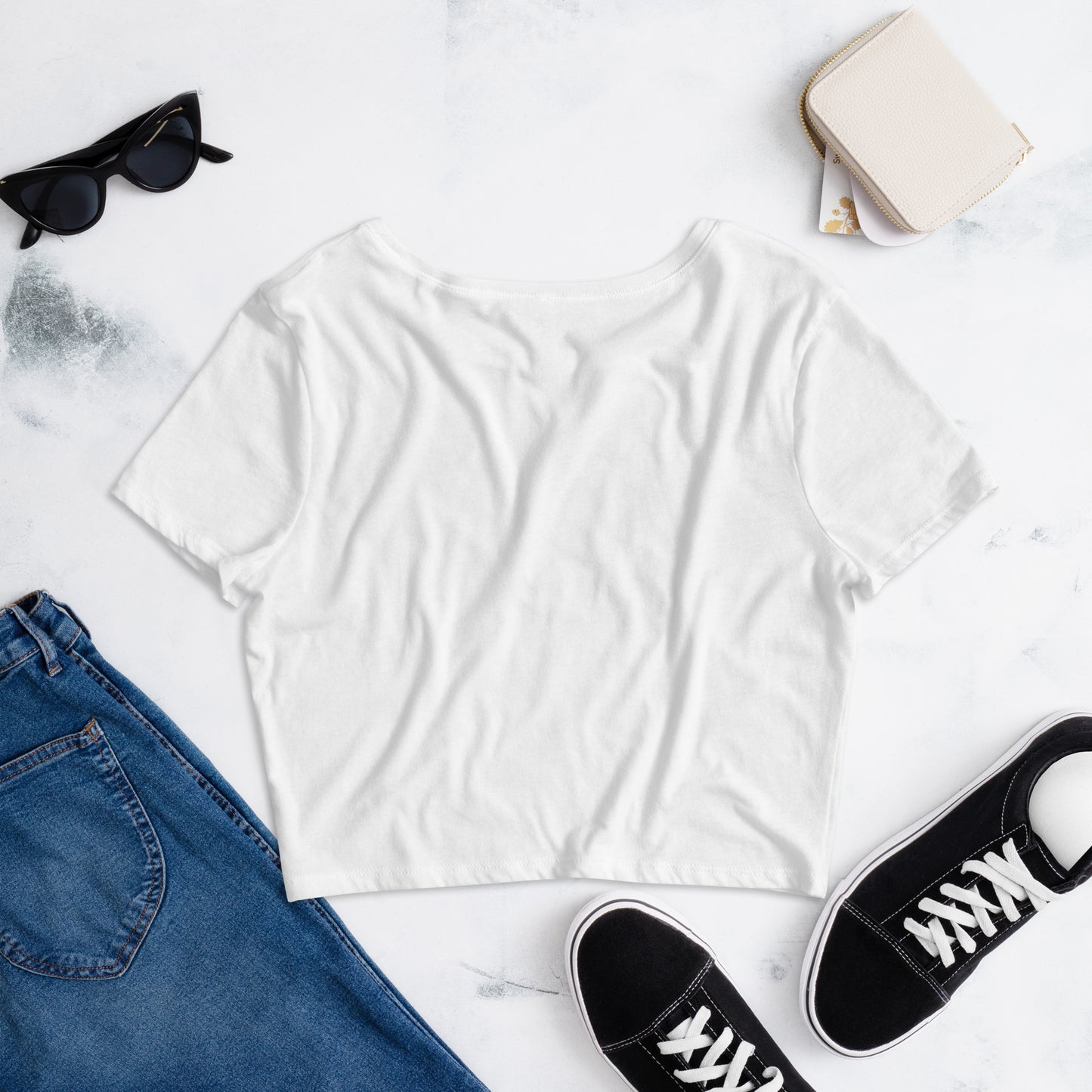 Dark Moon Goddess - Women’s Slim Fit Crop Tee