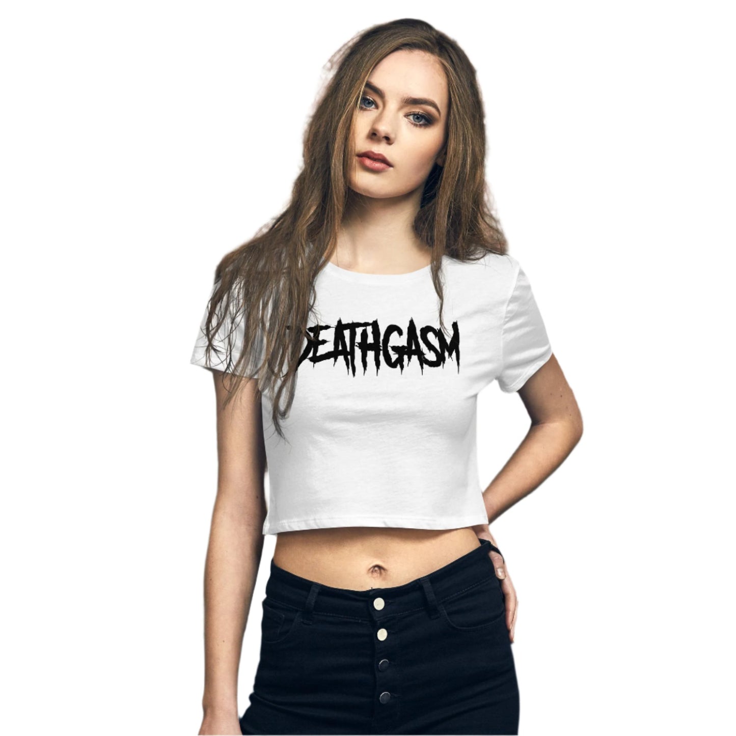 DEATHGASM - Slim Fit Crop Tee