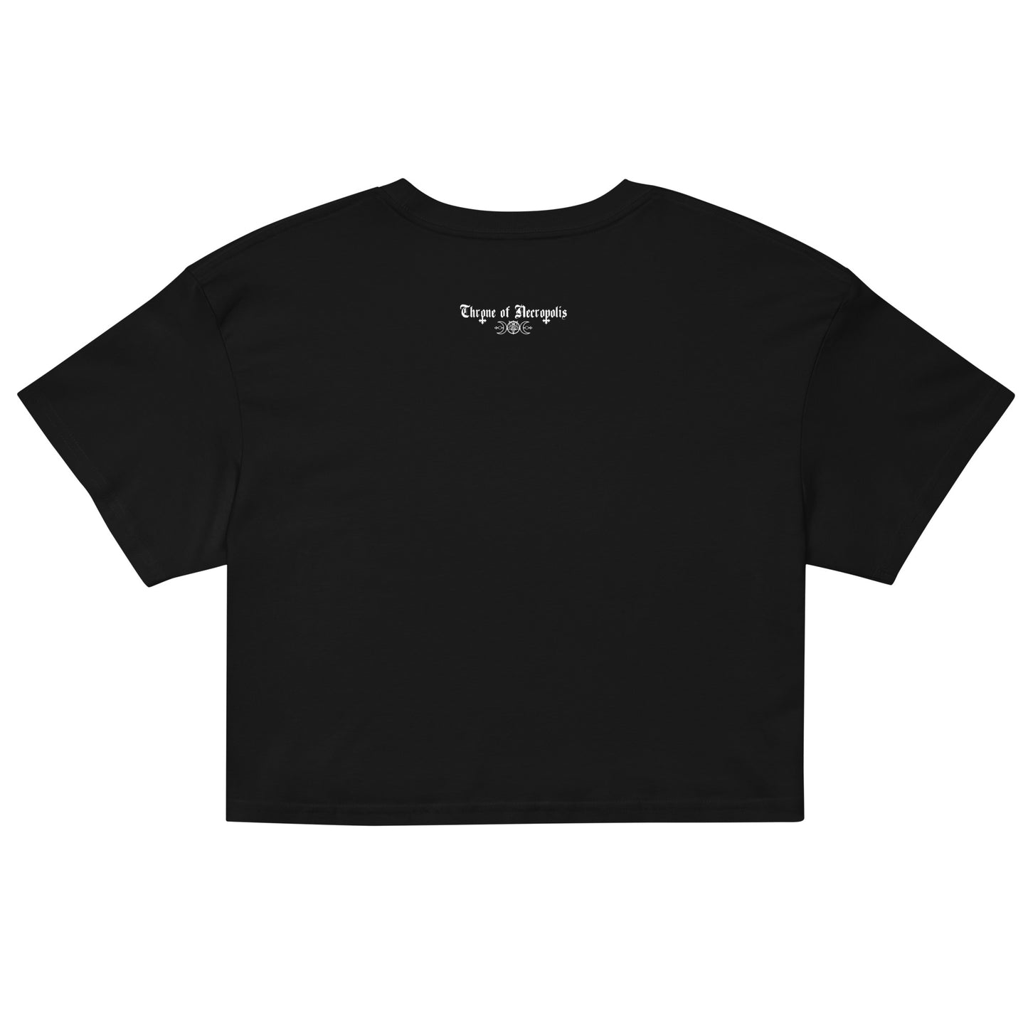 Dark Moon Goddess - Loose Fit Crop Tee