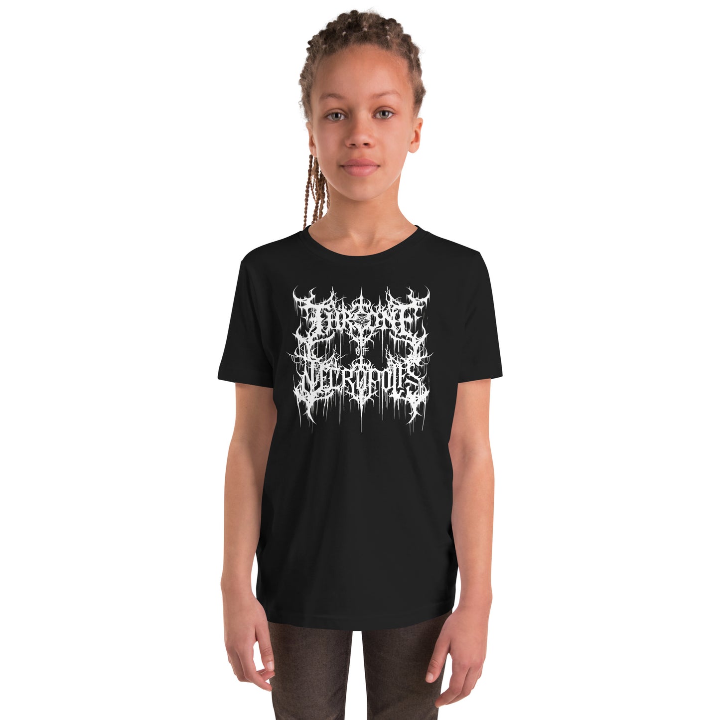 Throne of Necropolis - Youth Short Sleeve T-Shirt