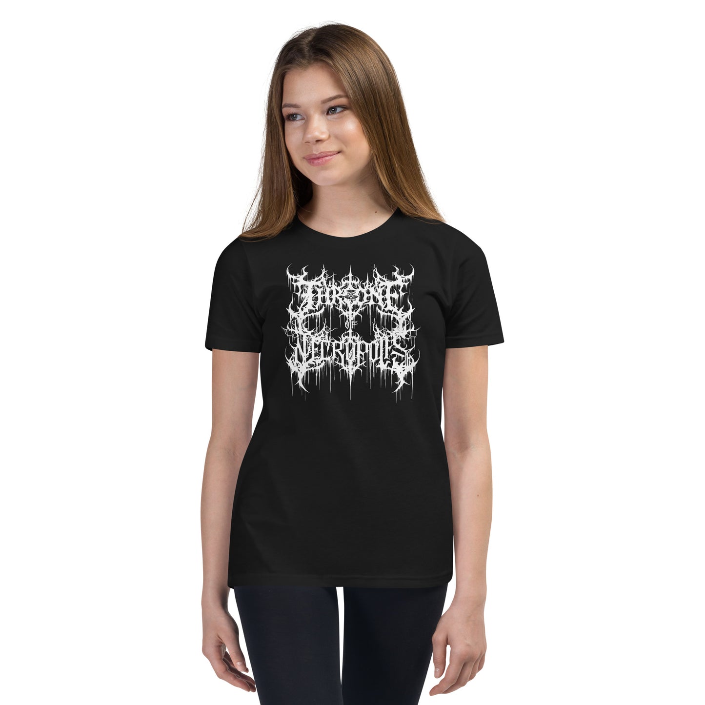 Throne of Necropolis - Youth Short Sleeve T-Shirt