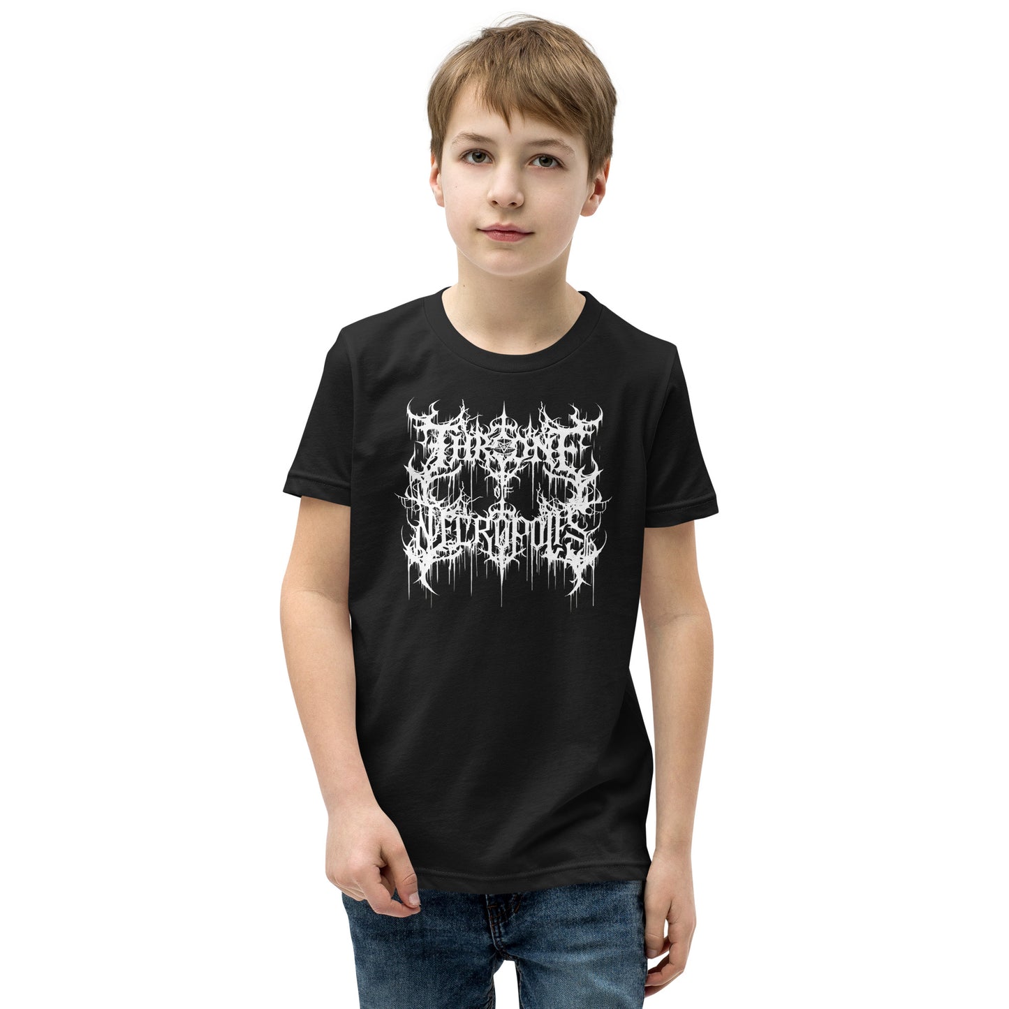 Throne of Necropolis - Youth Short Sleeve T-Shirt