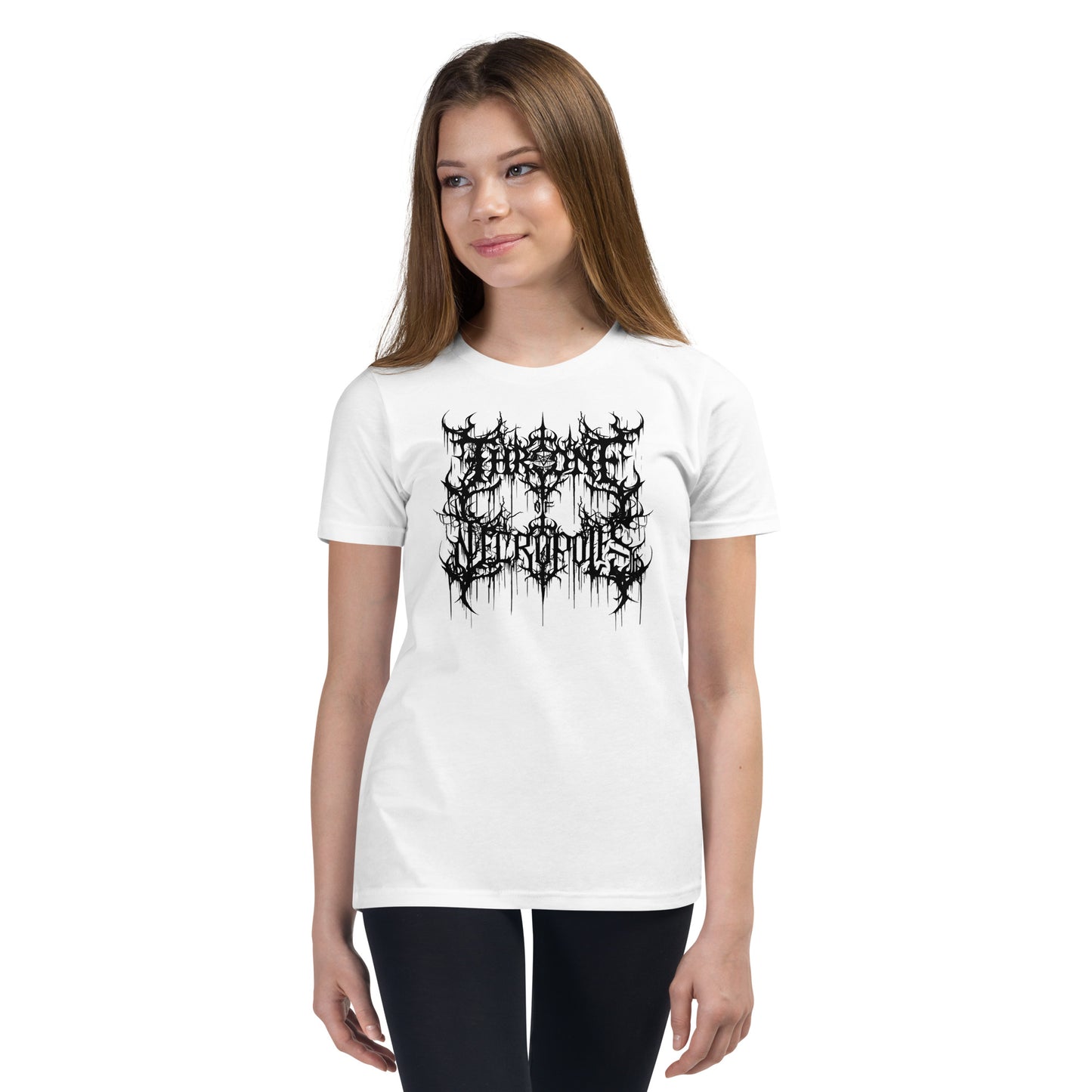 Throne of Necropolis - Youth Short Sleeve T-Shirt