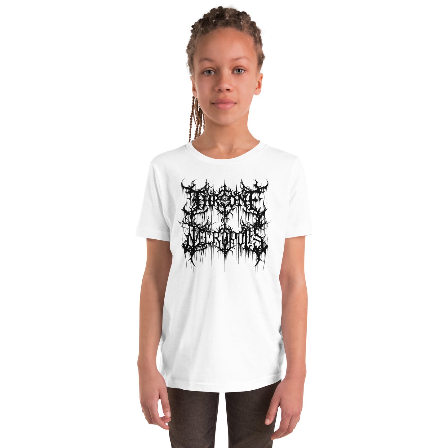 Throne of Necropolis - Youth Short Sleeve T-Shirt