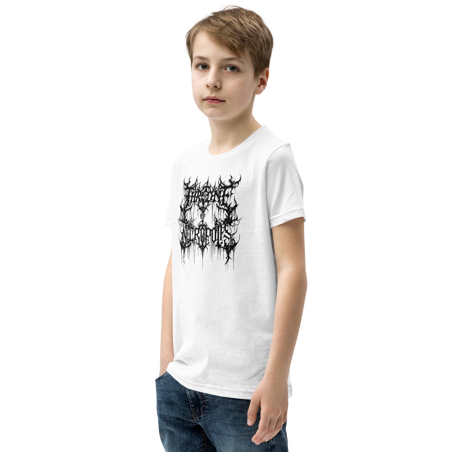 Throne of Necropolis - Youth Short Sleeve T-Shirt