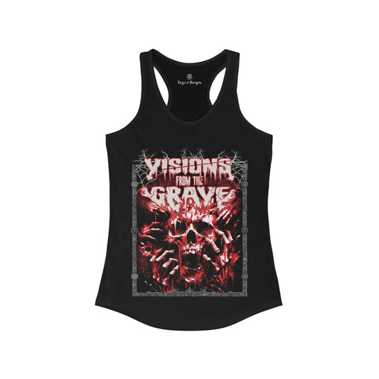 Visions from the Grave (Blood Bath) - Racerback Tank