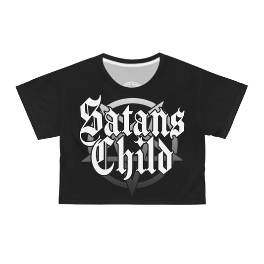 Satans Child - Crop Tee