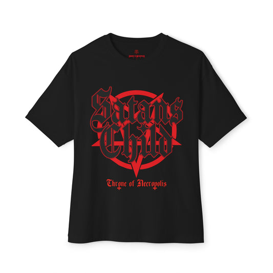 Satans Child - Oversized Boxy Tee