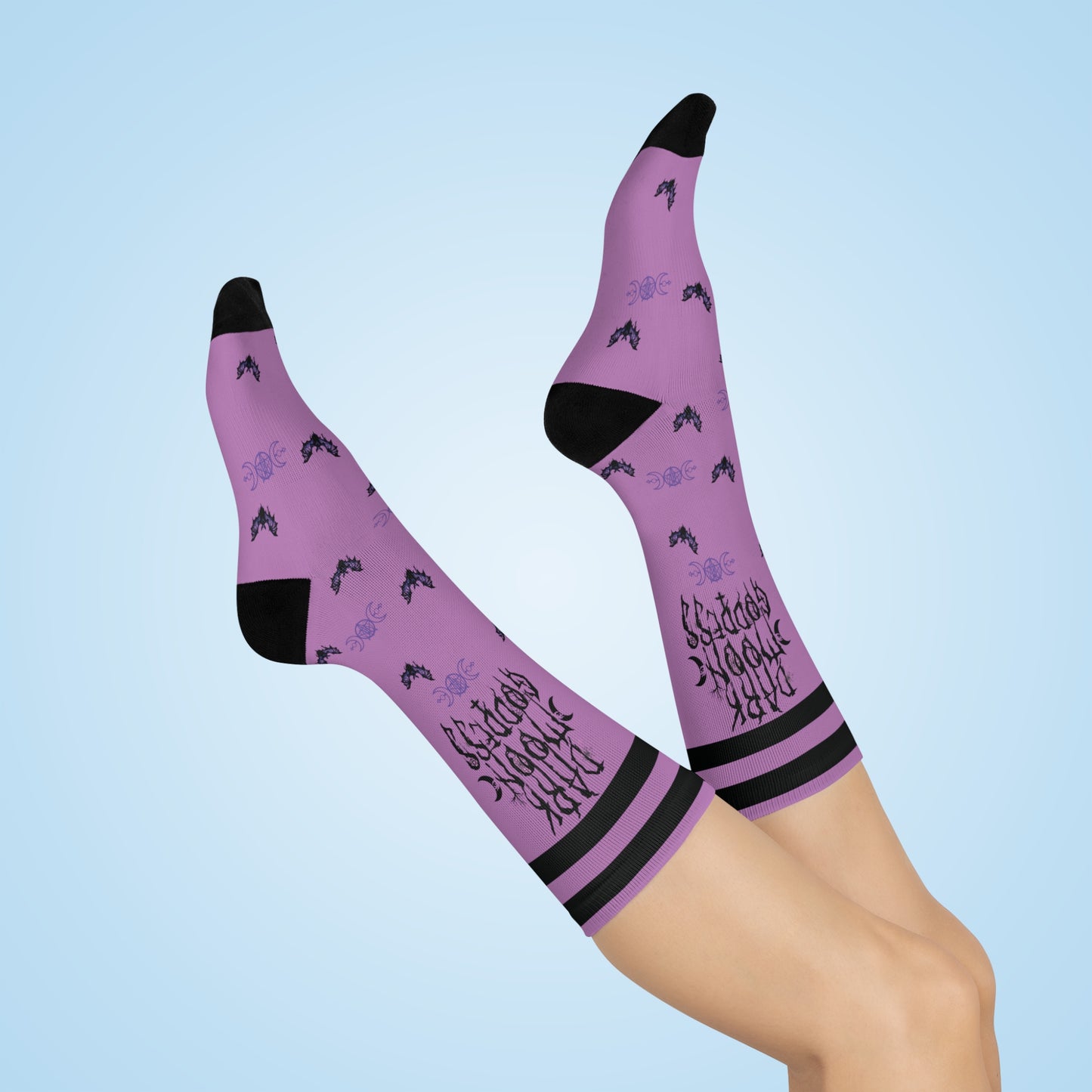 Dark Moon Goddess - Crew Socks