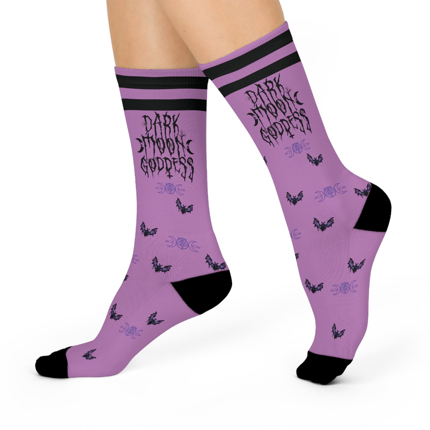 Dark Moon Goddess - Crew Socks