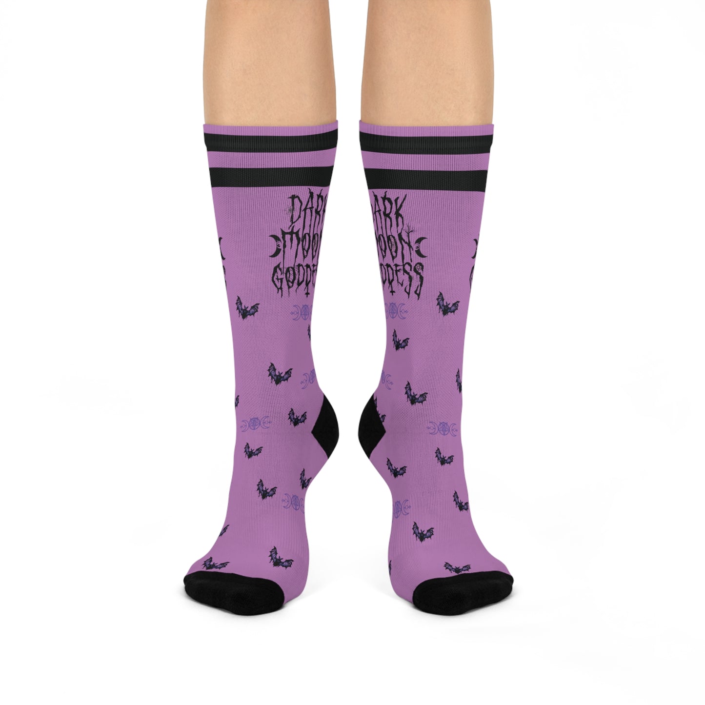 Dark Moon Goddess - Crew Socks