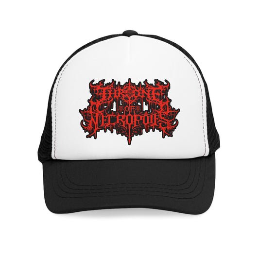 Throne of Necropolis (Red) - Trucker Hat