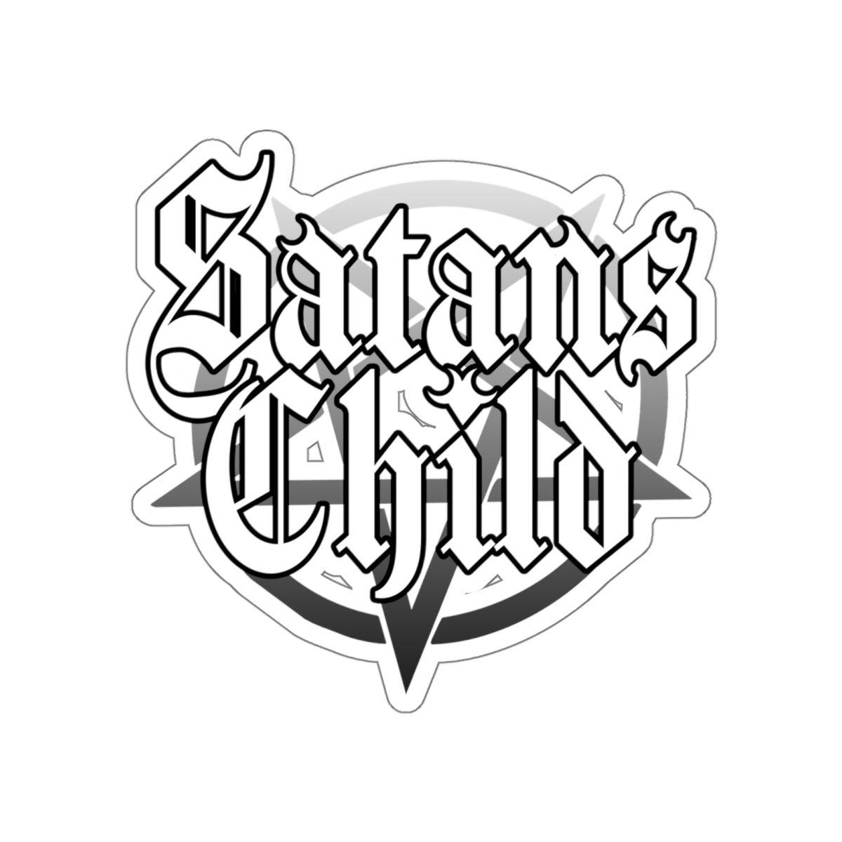 Satans Child - Die-Cut Stickers