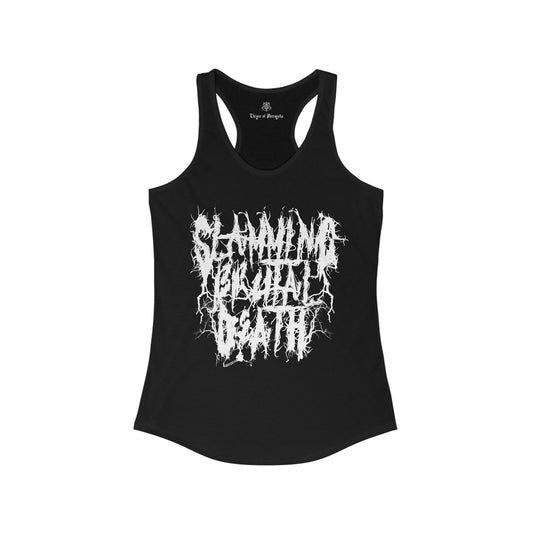 Slamming Brutal Death - Racerback Tank