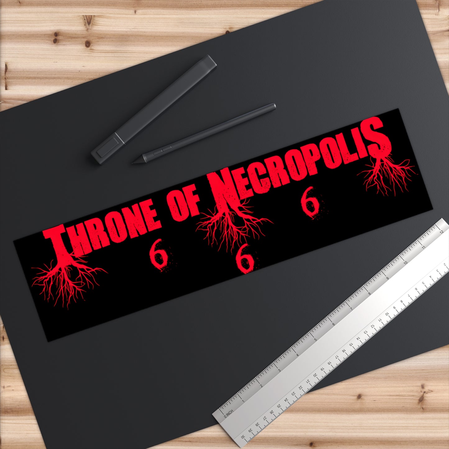 Throne of Necropolis 666 - Bumper Sticker