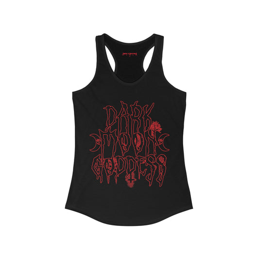 Dark Moon Goddess - Women's Racerback Tank