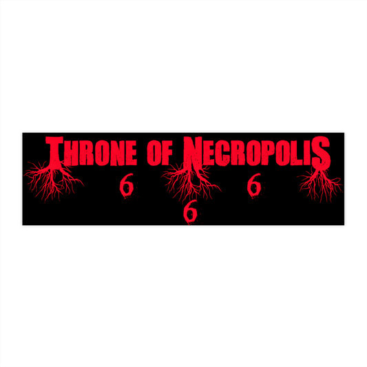 Throne of Necropolis 666 - Bumper Sticker