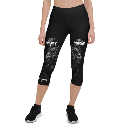 Unholy Throne - Capri Leggings