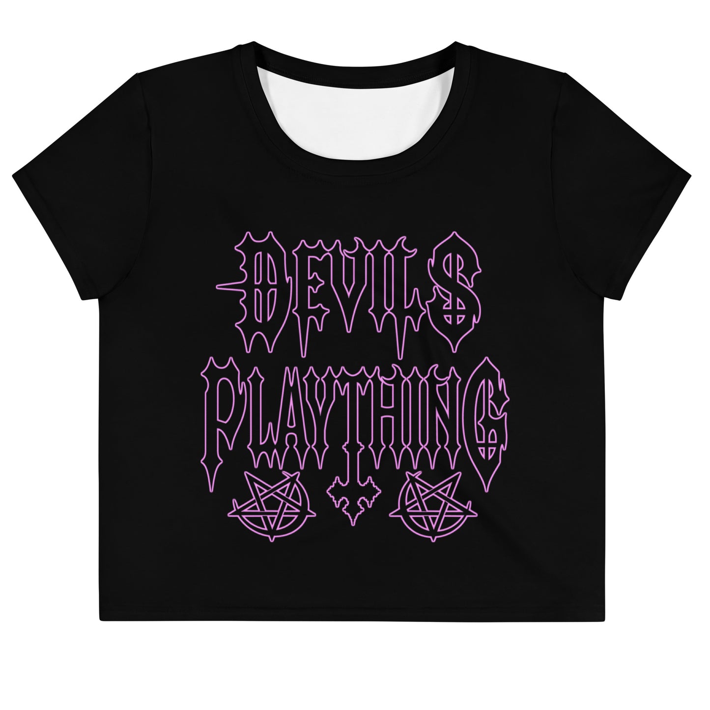 Devils Plaything - Crop Tee