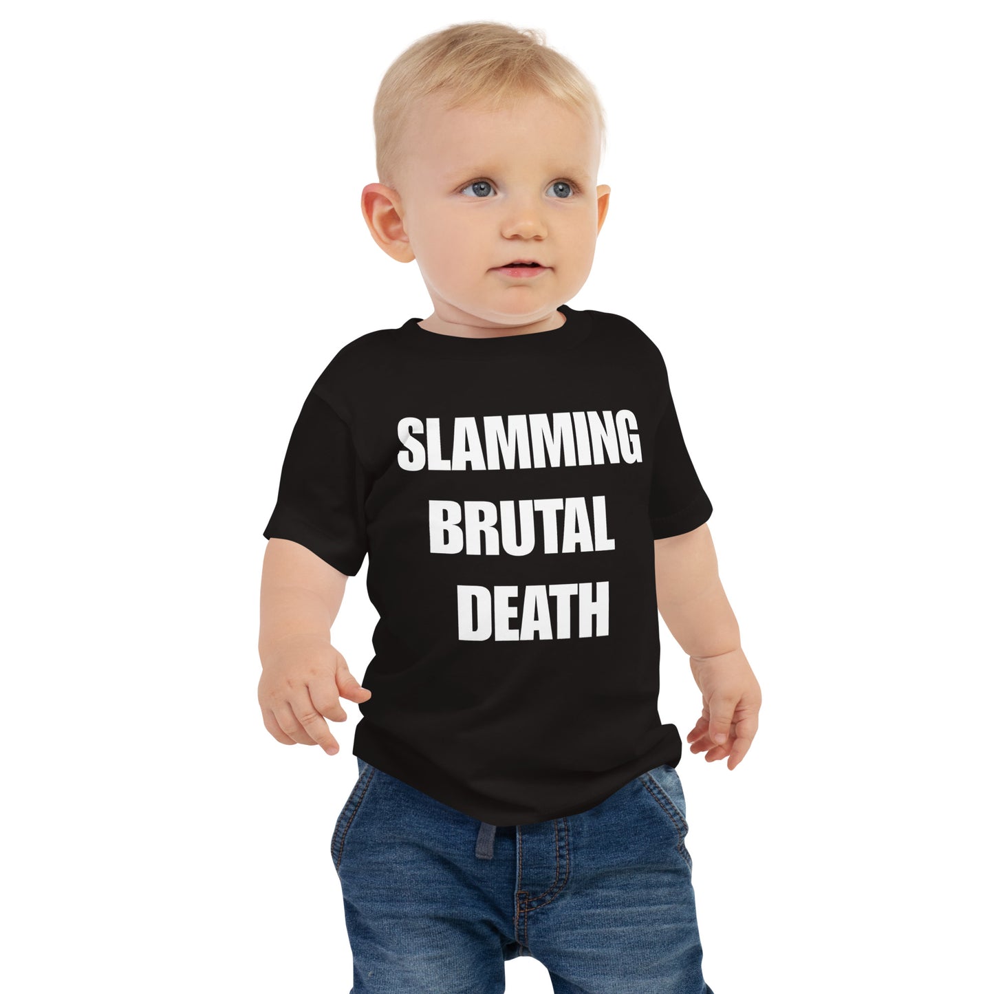 Slamming Brutal Death - Baby Jersey Short Sleeve Tee