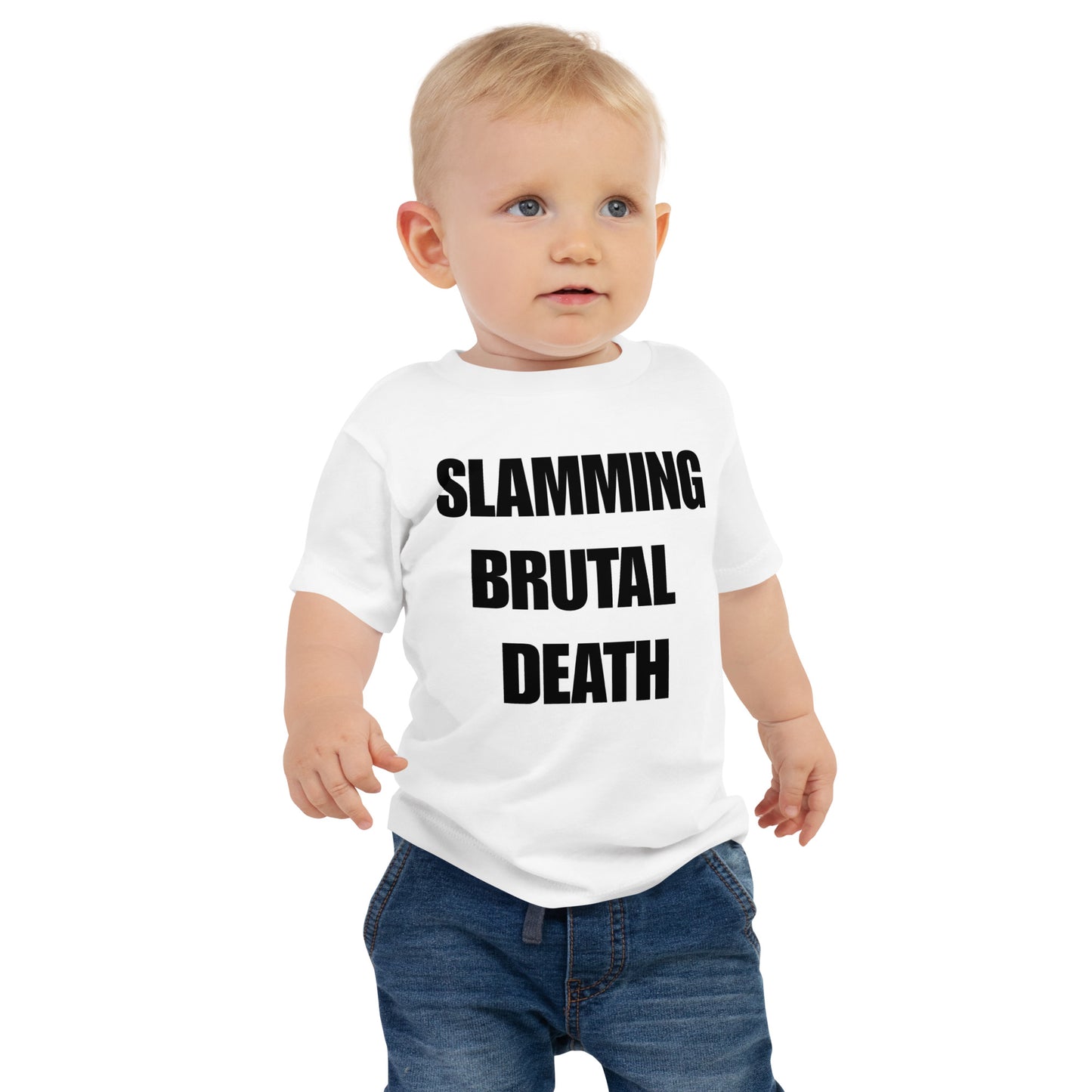 Slamming Brutal Death - Baby Jersey Short Sleeve Tee