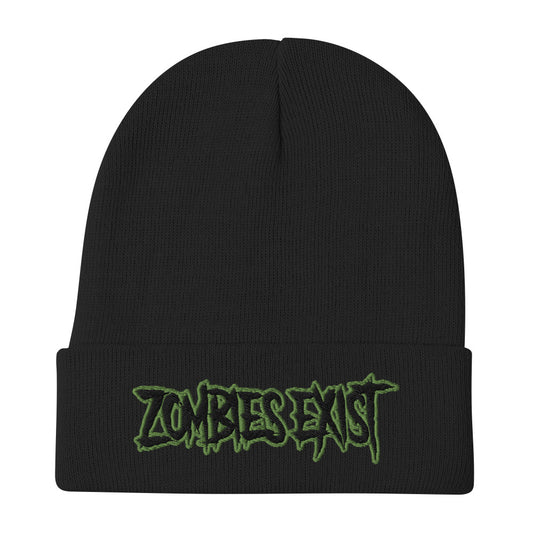 ZOMBIES EXIST - Embroidered Beanie