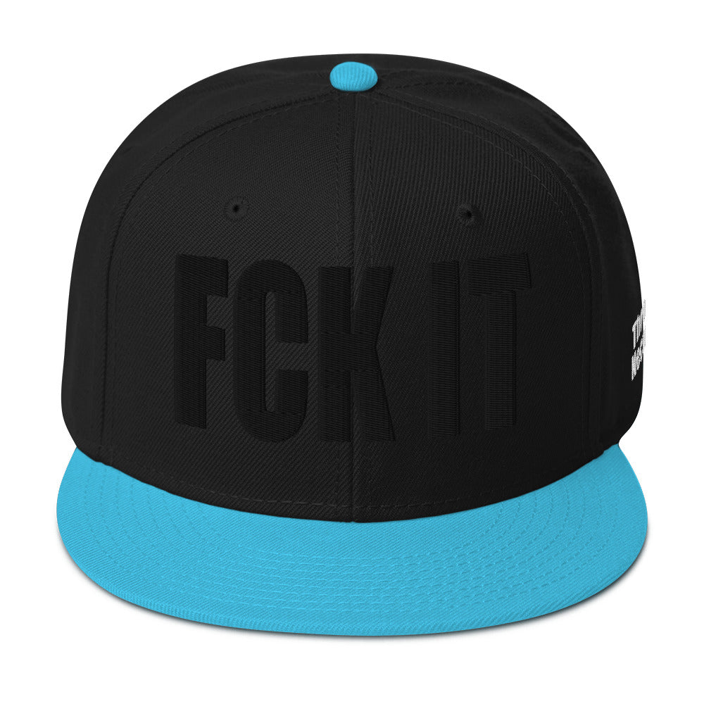 FCK IT - Embroidered Snapback Hat