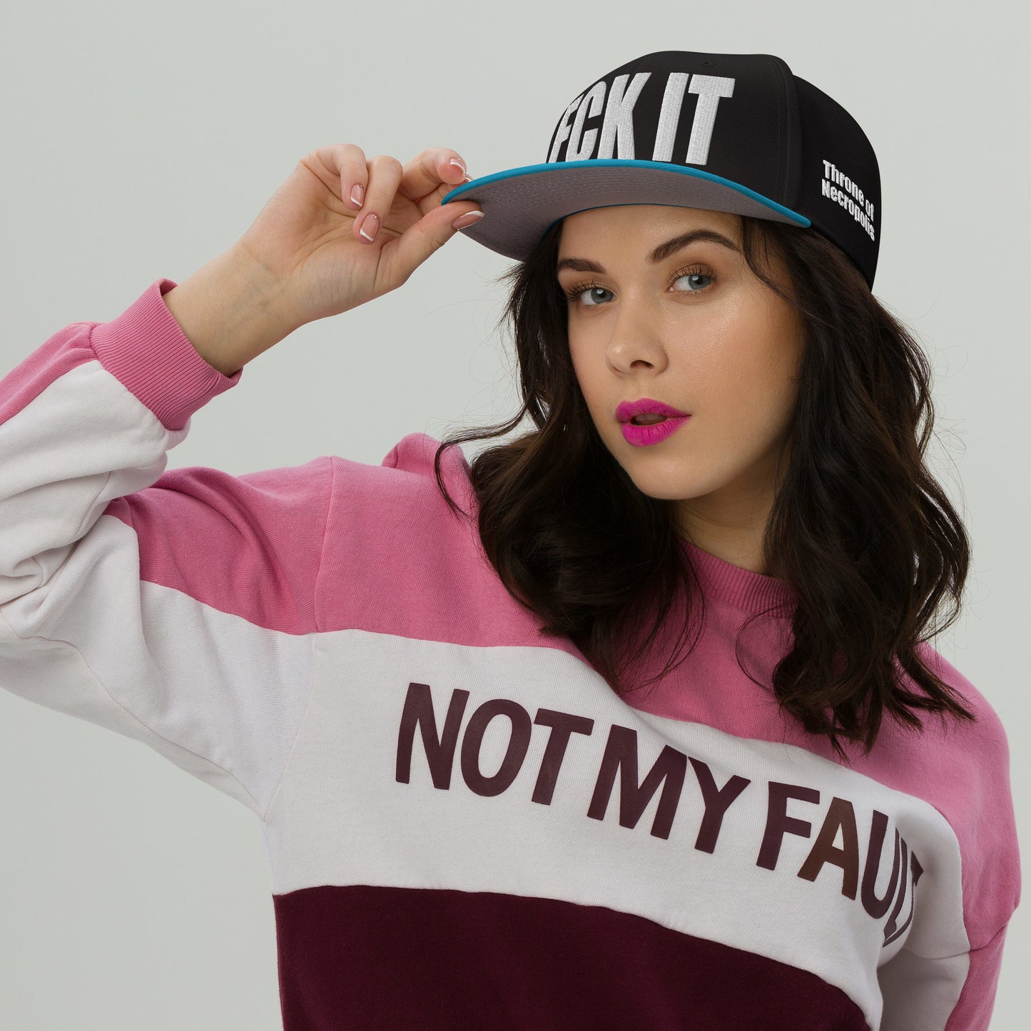 FCK IT - Embroidered Snapback Hat