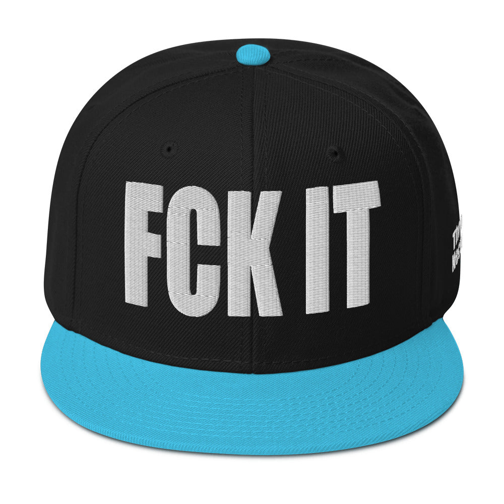 FCK IT - Embroidered Snapback Hat