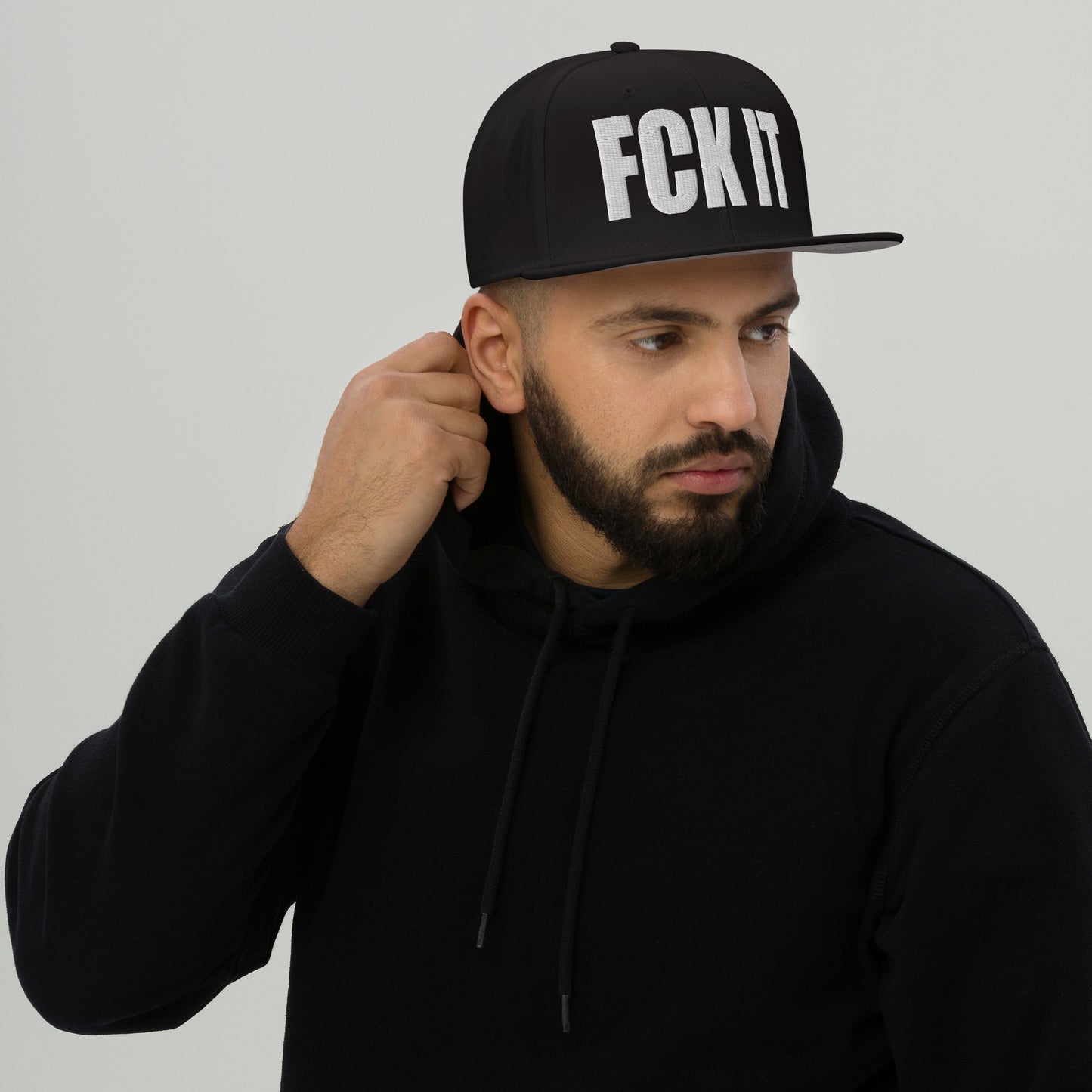 FCK IT - Embroidered Snapback Hat