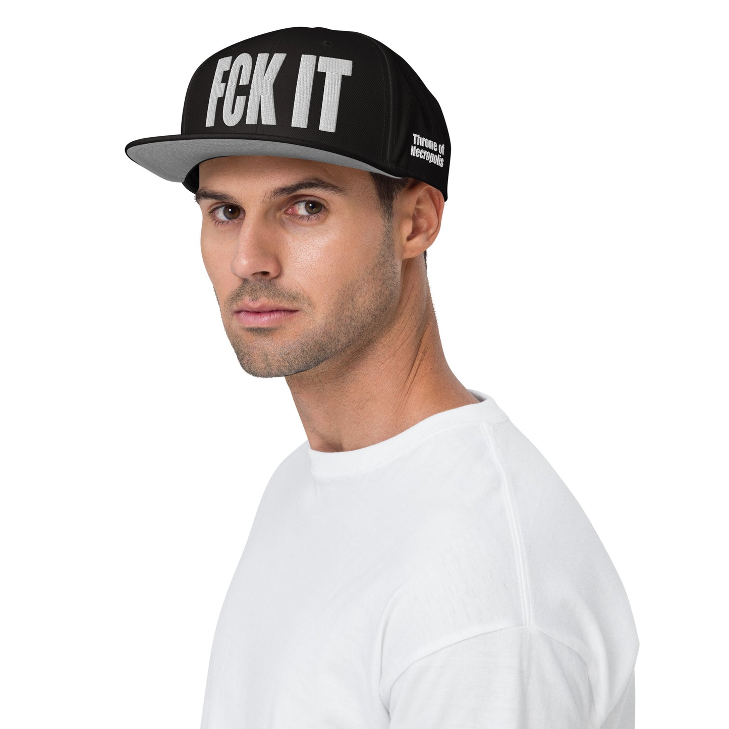 FCK IT - Embroidered Snapback Hat