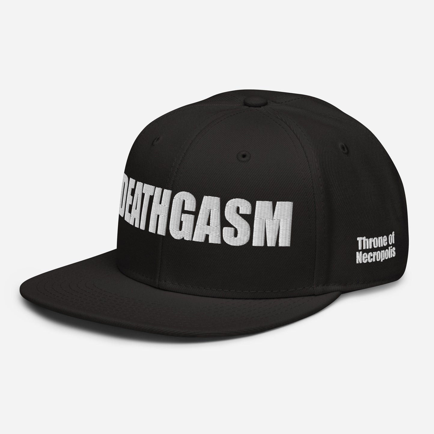 DEATHGASM - Embroidered Snapback Hat